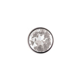 Adam and Eve Metallic Butt Plug with Clear Gem Base Butt Plugs